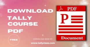 download tally pdf notes